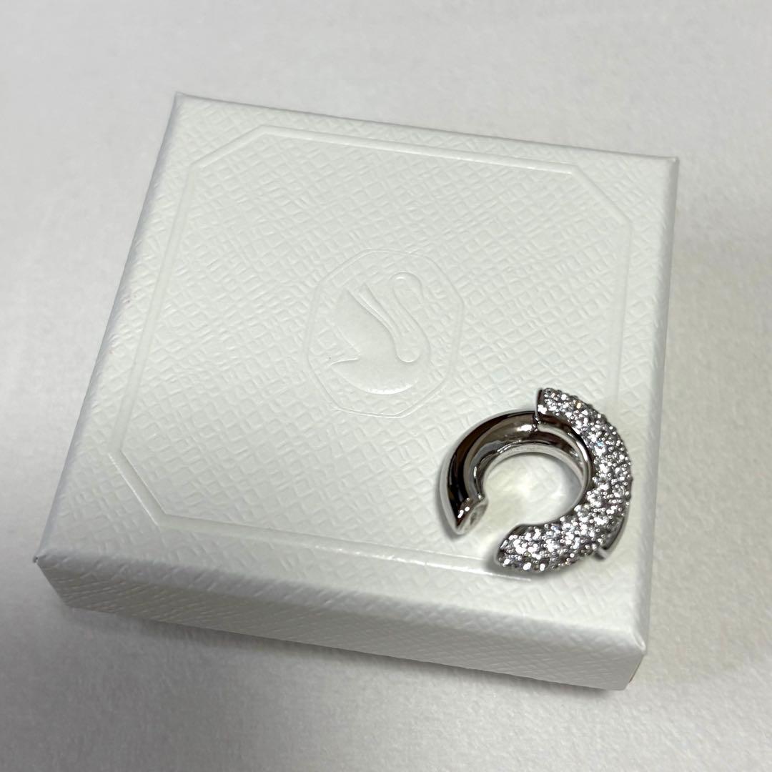 Swarovski スワロフスキー イヤーカフ シルバー
