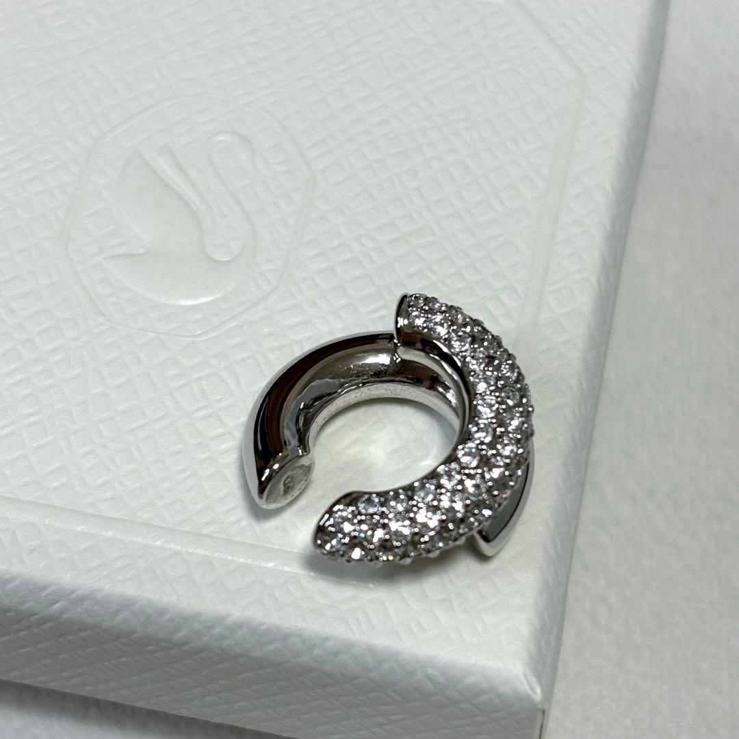 Swarovski スワロフスキー イヤーカフ シルバー