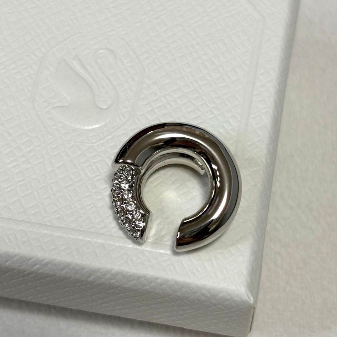 Swarovski スワロフスキー イヤーカフ シルバー