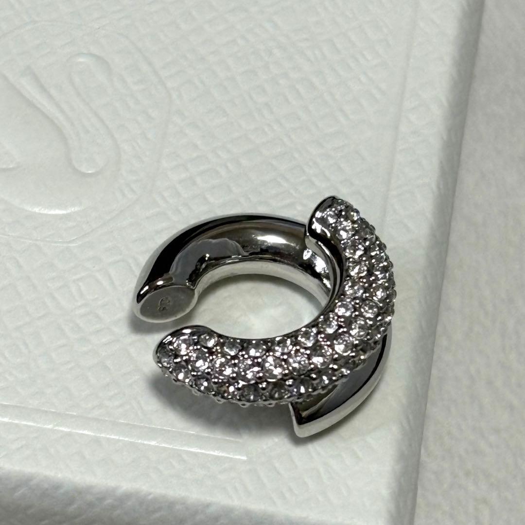 Swarovski スワロフスキー イヤーカフ シルバー