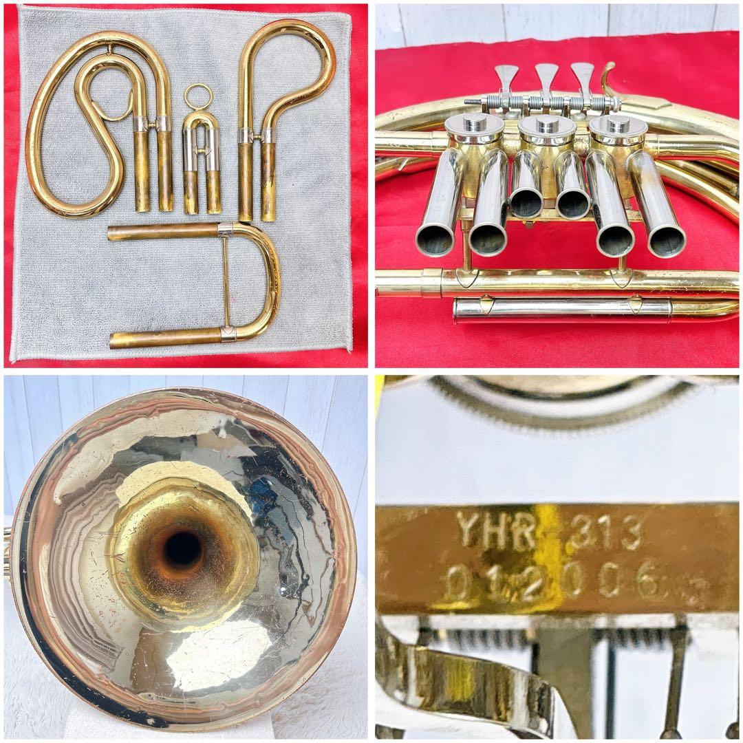 YAMAHA YHR-313 シングルホルン　マウスピース付き