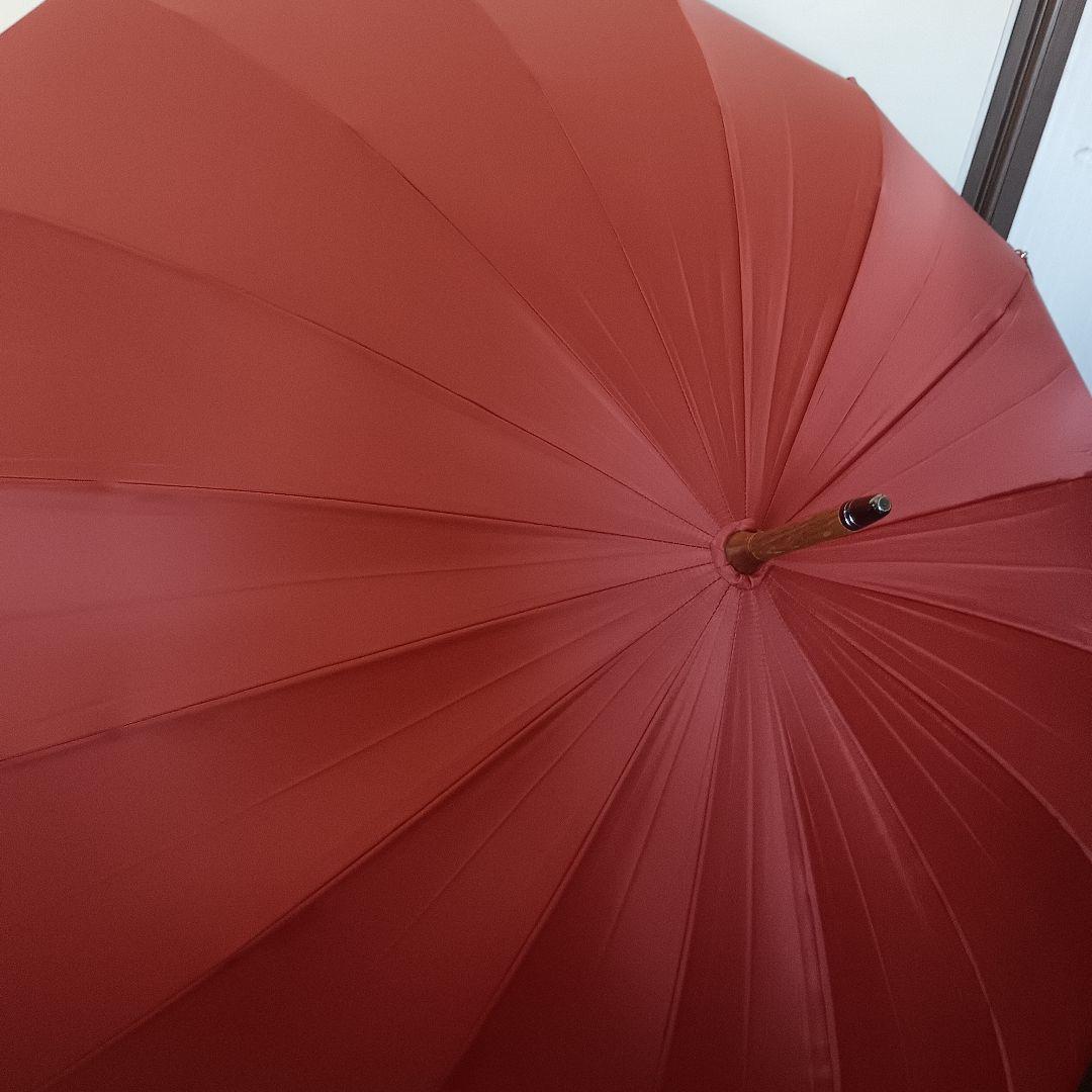 【未使用タグ付】皇室御用達　前原光榮商店　16本骨レディース長傘トラッドクラシコ