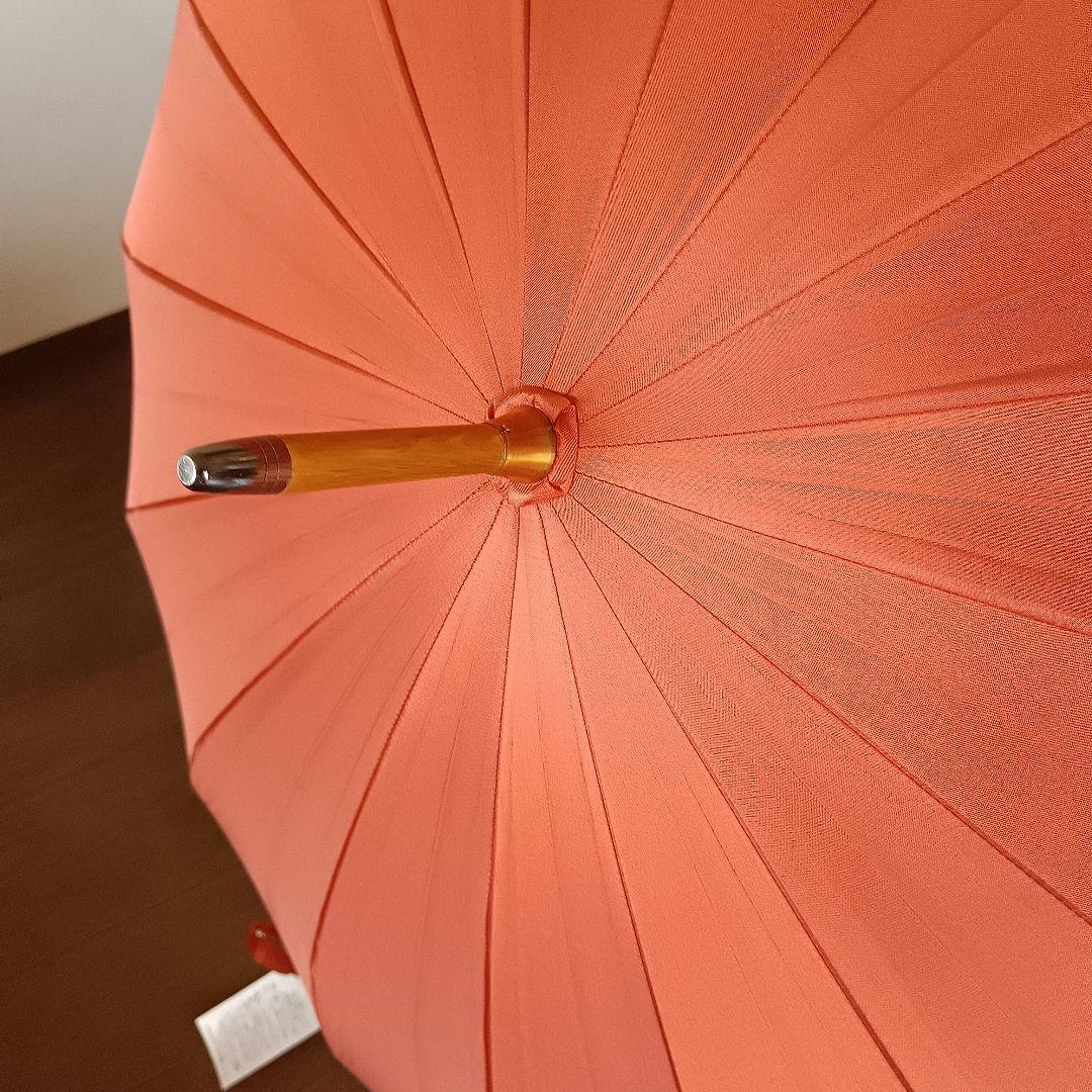 【未使用タグ付】皇室御用達　前原光榮商店　16本骨レディース長傘トラッドクラシコ