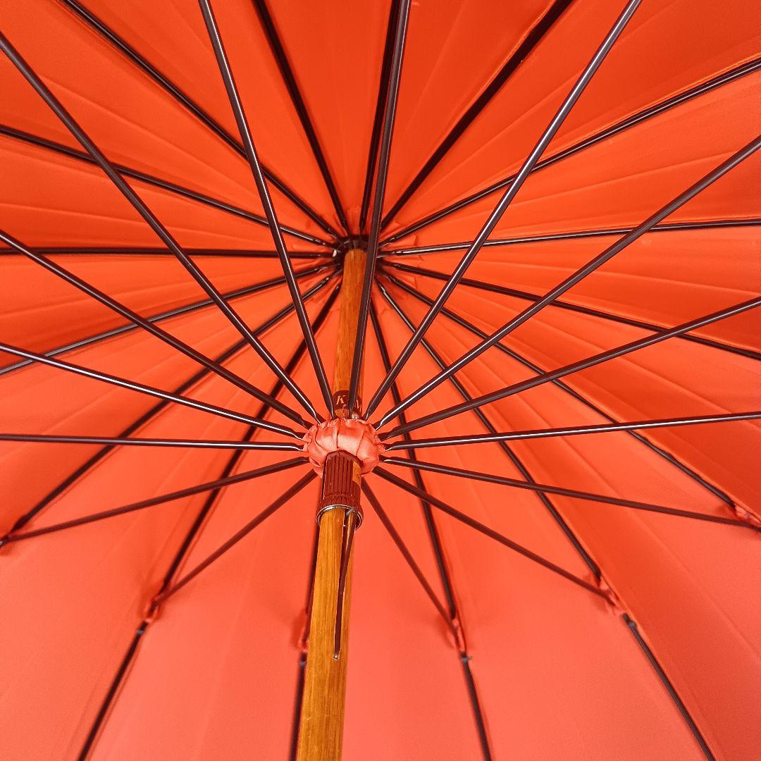 【未使用タグ付】皇室御用達　前原光榮商店　16本骨レディース長傘トラッドクラシコ