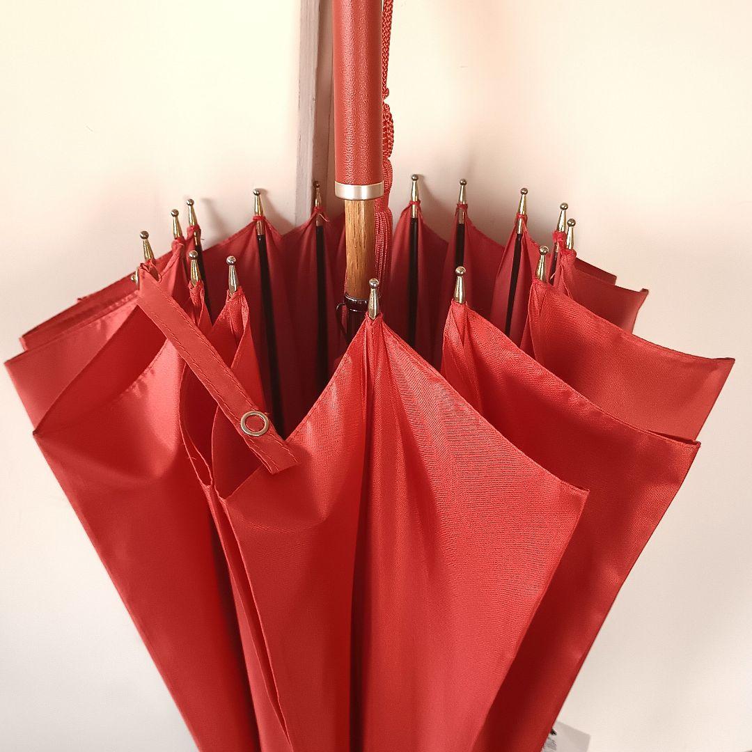 【未使用タグ付】皇室御用達　前原光榮商店　16本骨レディース長傘トラッドクラシコ