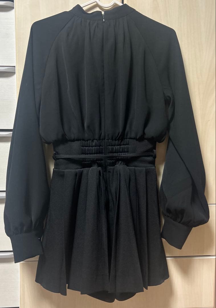 Darich ドッキングコルセットプリーツミニワンピース Freeサイズ