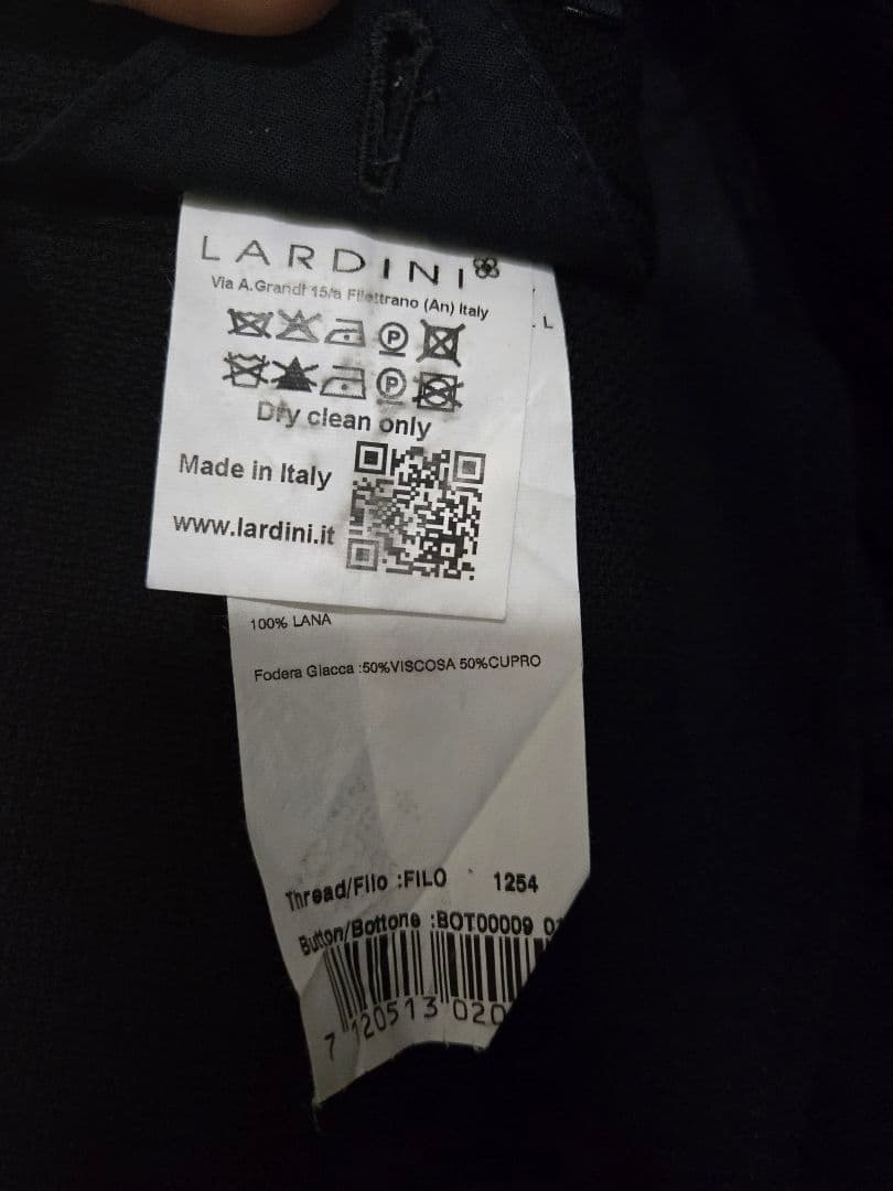 LARDINI（ラルディーニ） テーラードジャケット 46 ウール