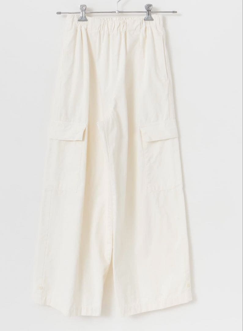 かぐれ　ユーティリティ　パンツ　ホワイト　イージーパンツ
