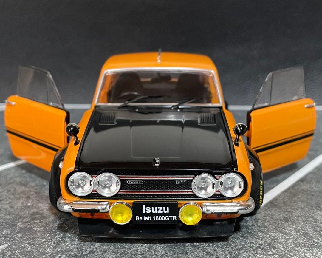 1/24 アシェット 国産名車 ISUZU ベレット GTR改 旧車 カスタム
