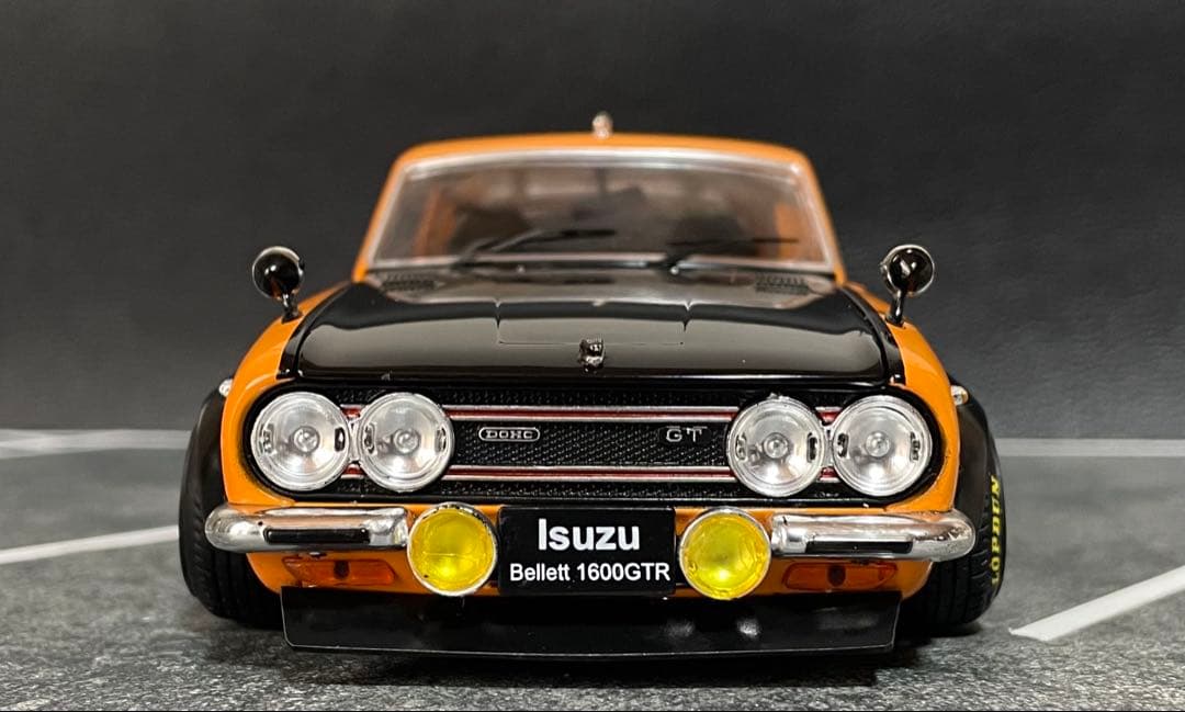 1/24 アシェット 国産名車 ISUZU ベレット GTR改 旧車 カスタム