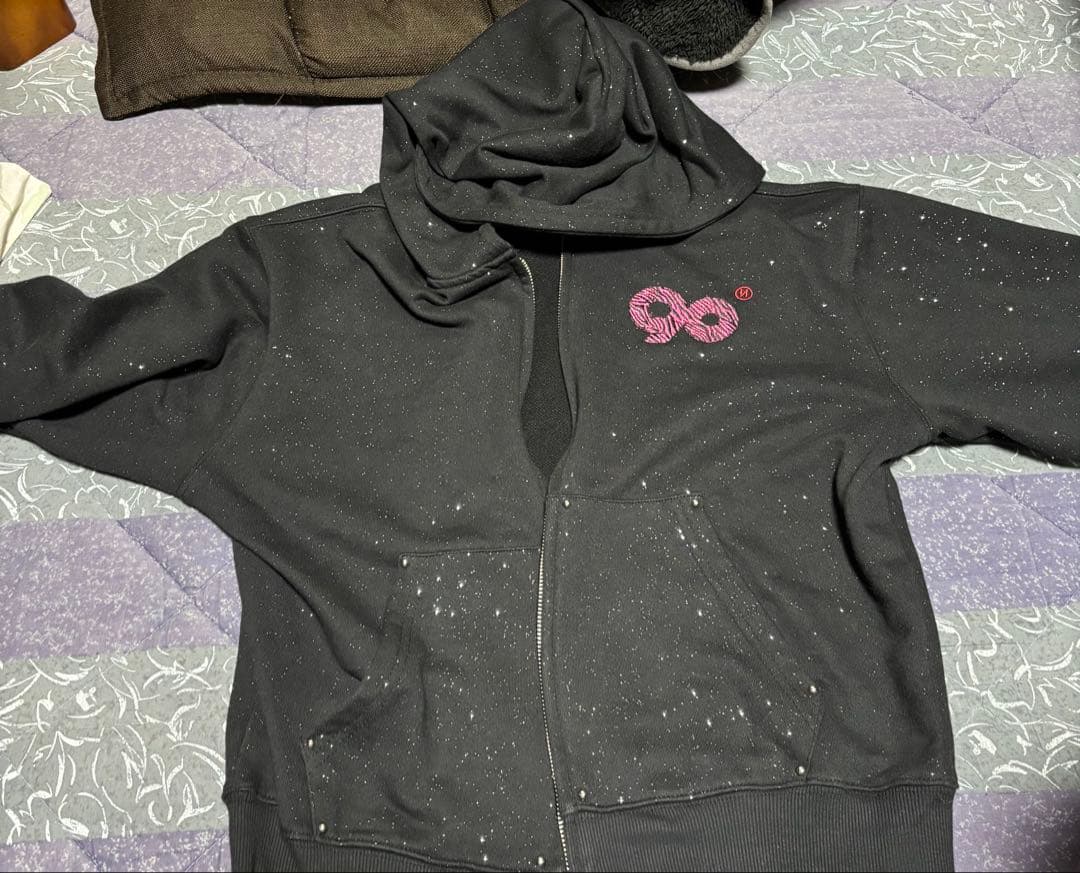 9090girl ラメパーカー　mサイズ