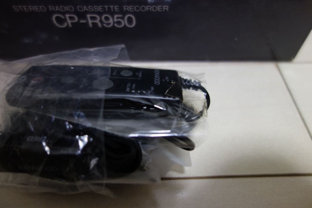 希少品 未使用 カセットプレーヤー CP-R950 KENWOOD AIWA
