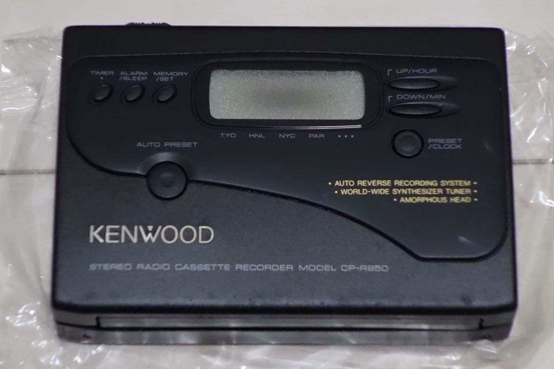 希少品 未使用 カセットプレーヤー CP-R950 KENWOOD AIWA