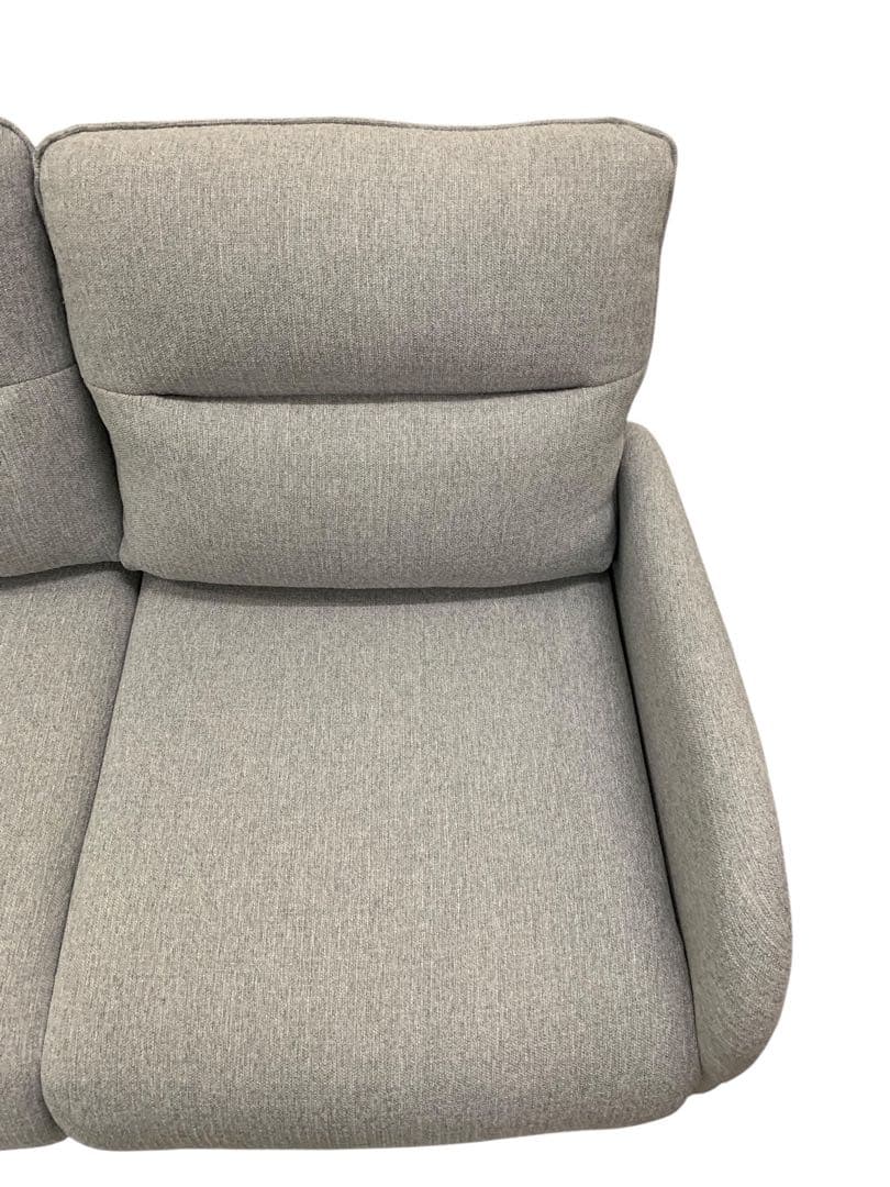 ★プロフ必読 カウチソファにもなるソファベッド 2人掛け (XL01 GY