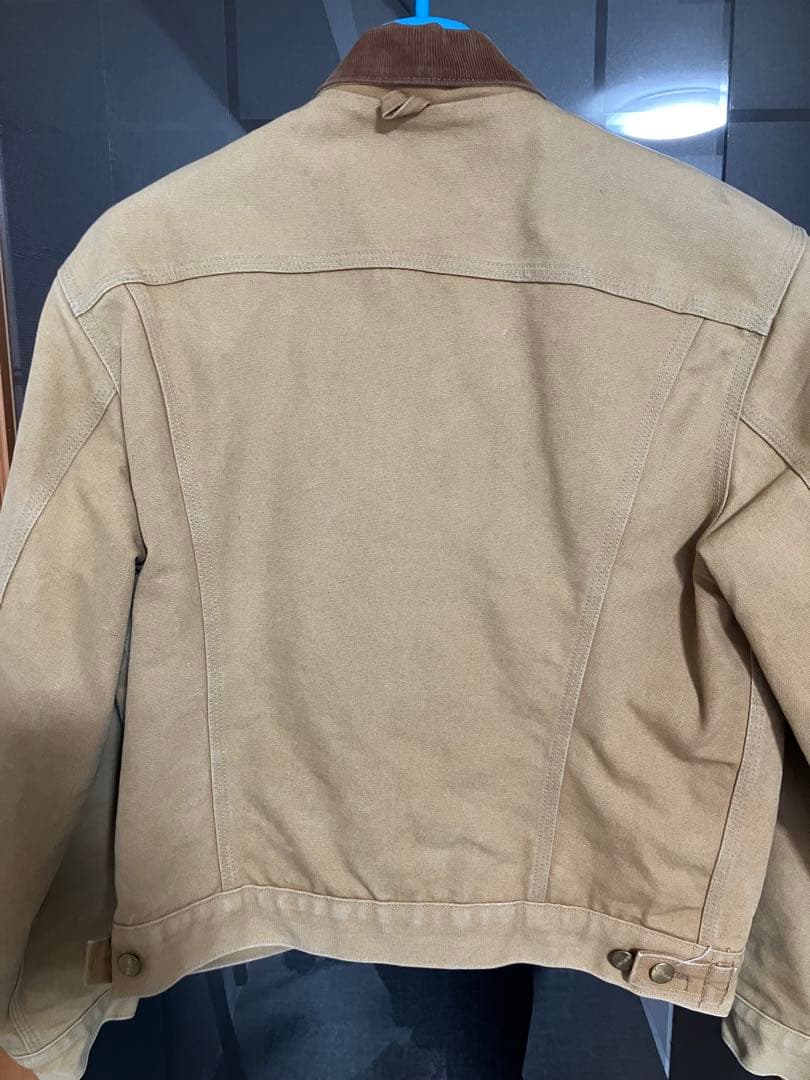 【h.yuji2125】Carhartt ベージュ カバーオール