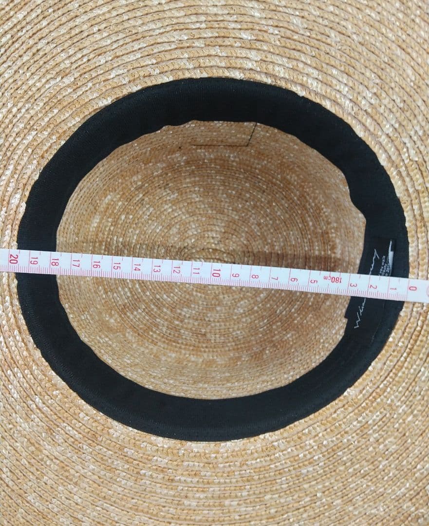 anan ウィカグロサリー 麦わら帽子