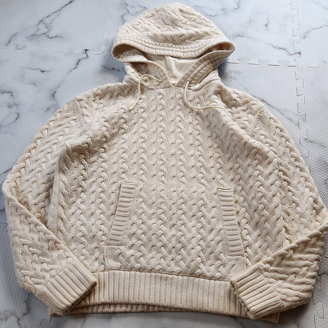 入手困難✨XL相当 ドルチェ&ガッバーナ ニット パーカー 総カシミヤ