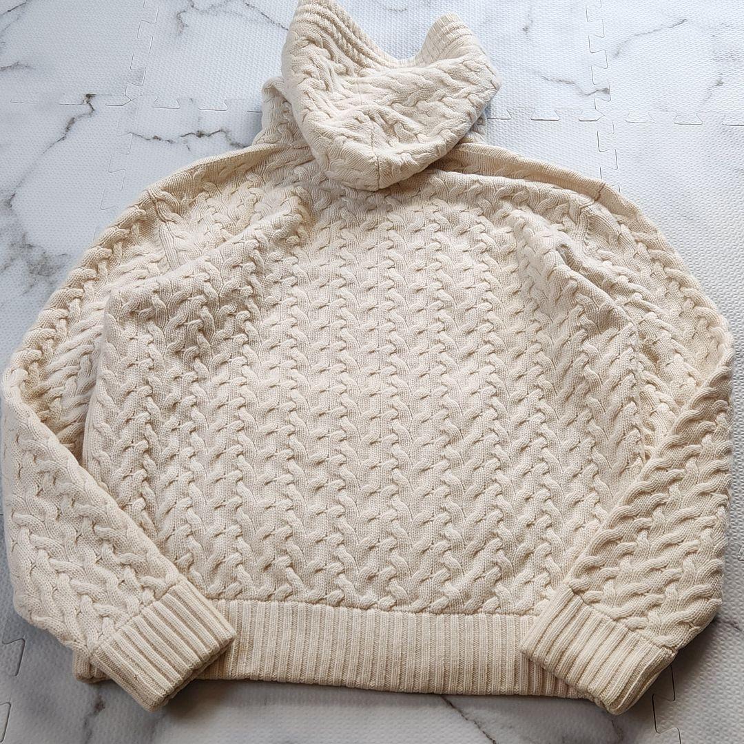 入手困難✨XL相当 ドルチェ&ガッバーナ ニット パーカー 総カシミヤ