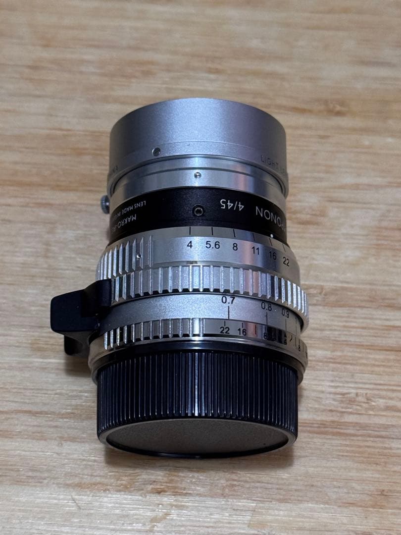 APO-Componon 45mm F4.0+レンズフード+フォーカスレバー