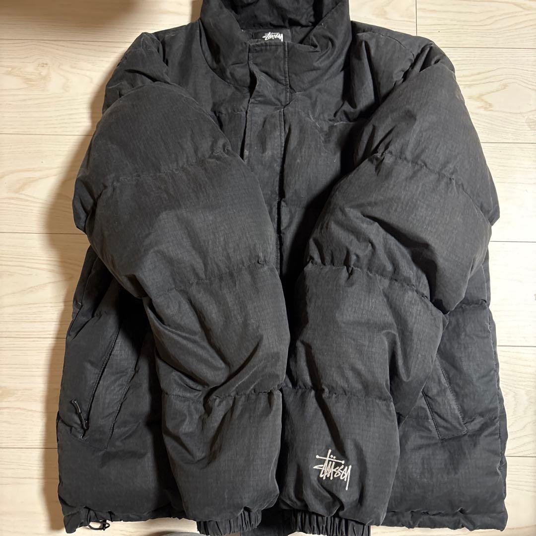 Stussy ステューシーダウンフィルリップストップパファージャケット