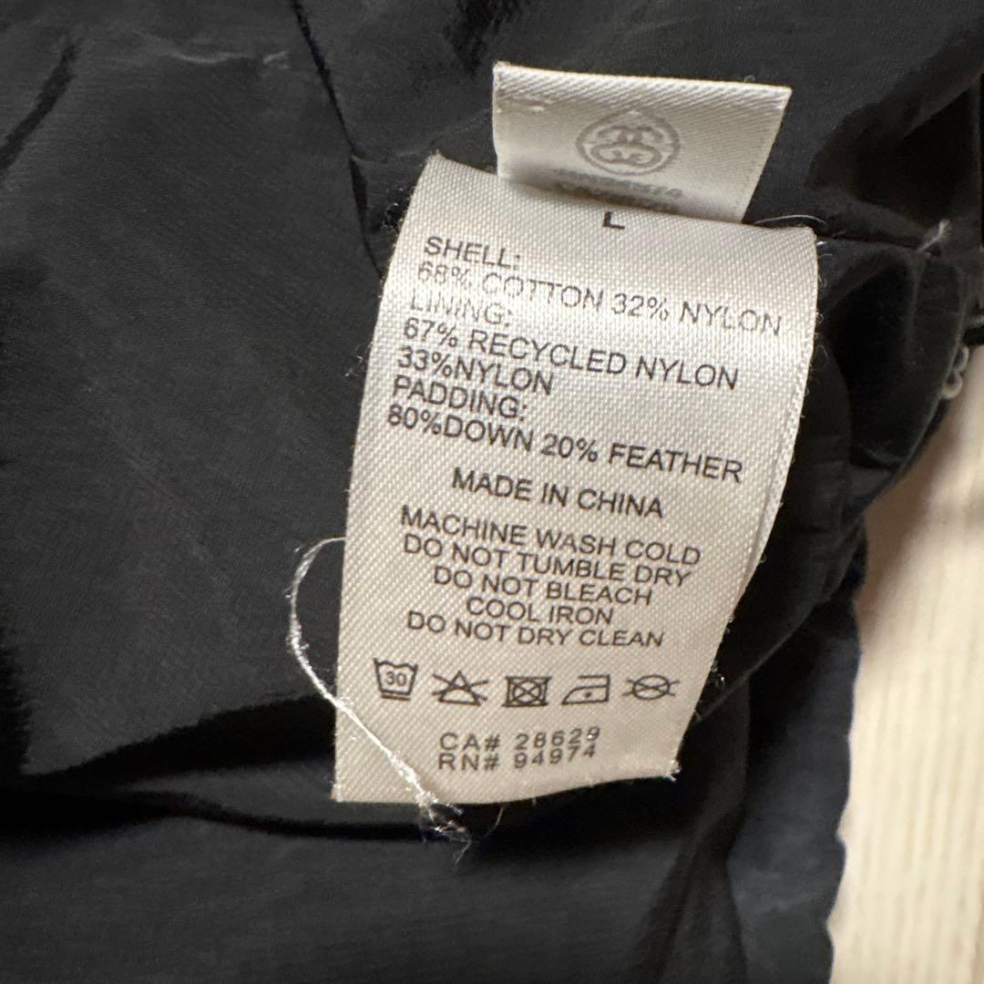 Stussy ステューシーダウンフィルリップストップパファージャケット