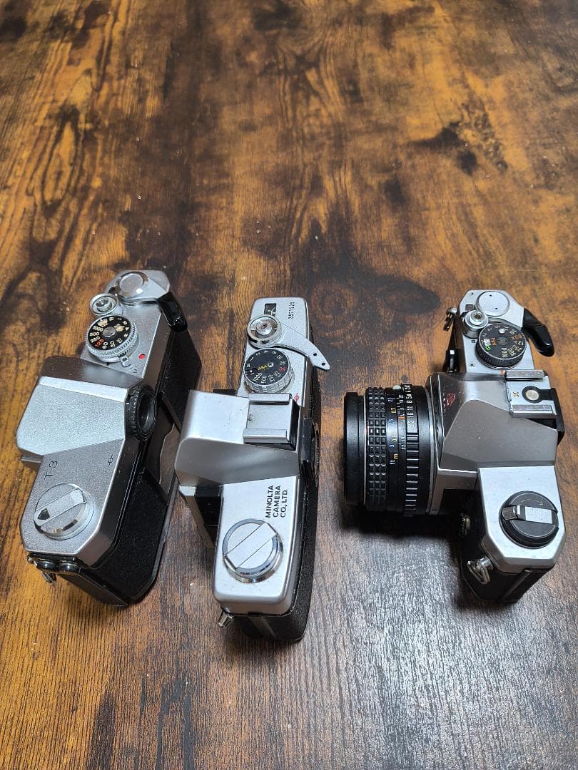 フィルムカメラ3台&レンズ1個セット