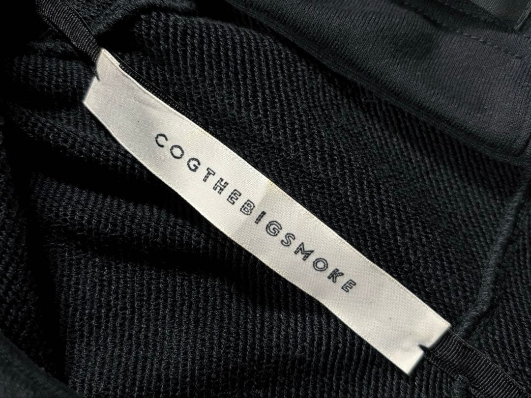 未使用 COGTHEBIGSMOKE ワイドフーデッドトップ ポンチョ風 日本製