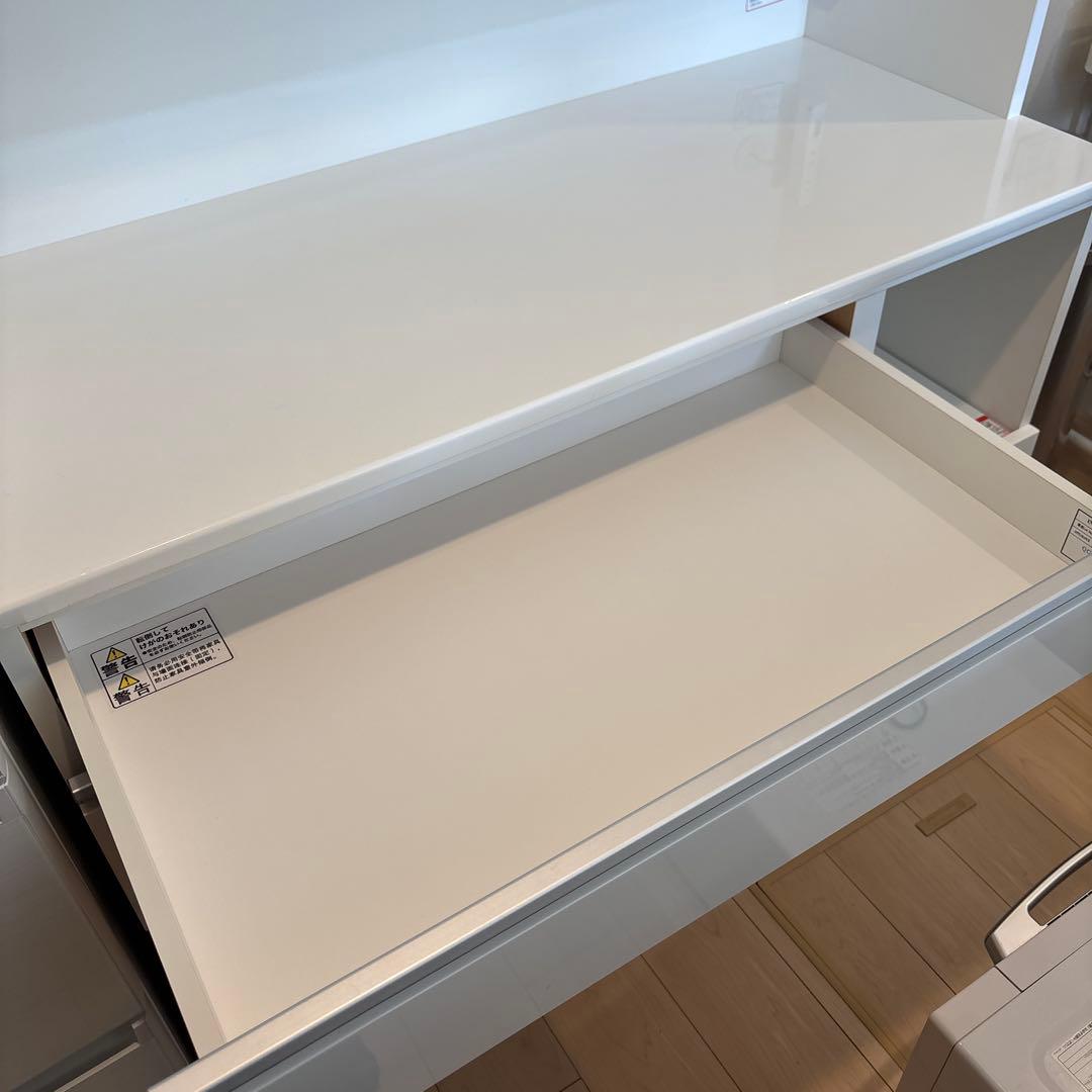 【送料込み】ニトリ キッチンボード レジューム W120 ホワイト