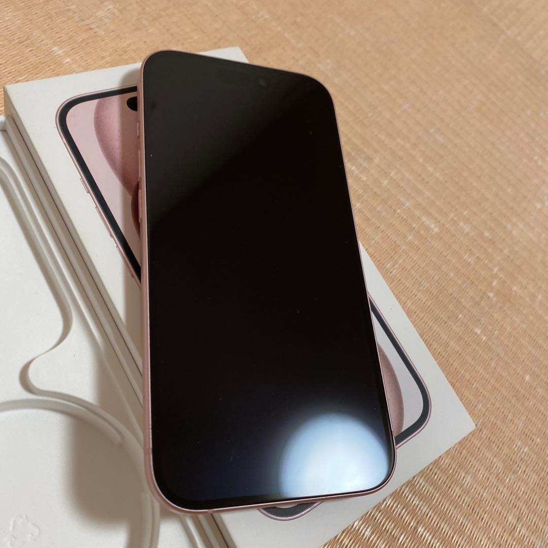 Apple iPhone 15 ピンク 本体 箱付き