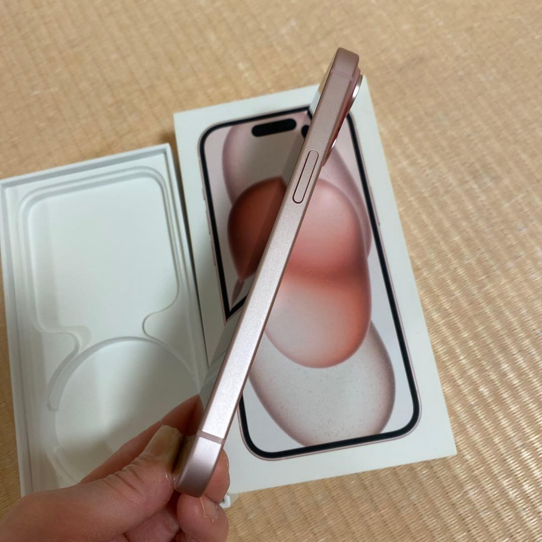 Apple iPhone 15 ピンク 本体 箱付き