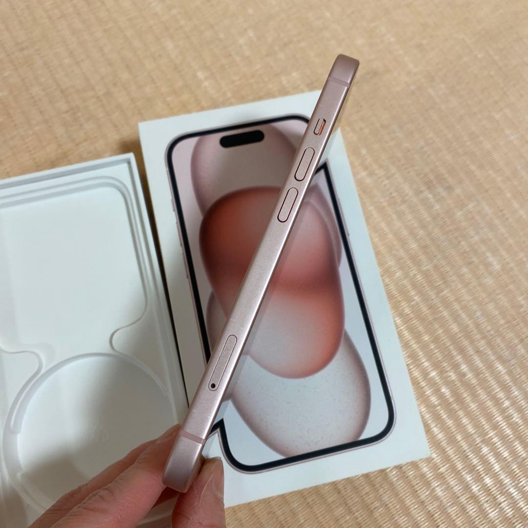 Apple iPhone 15 ピンク 本体 箱付き