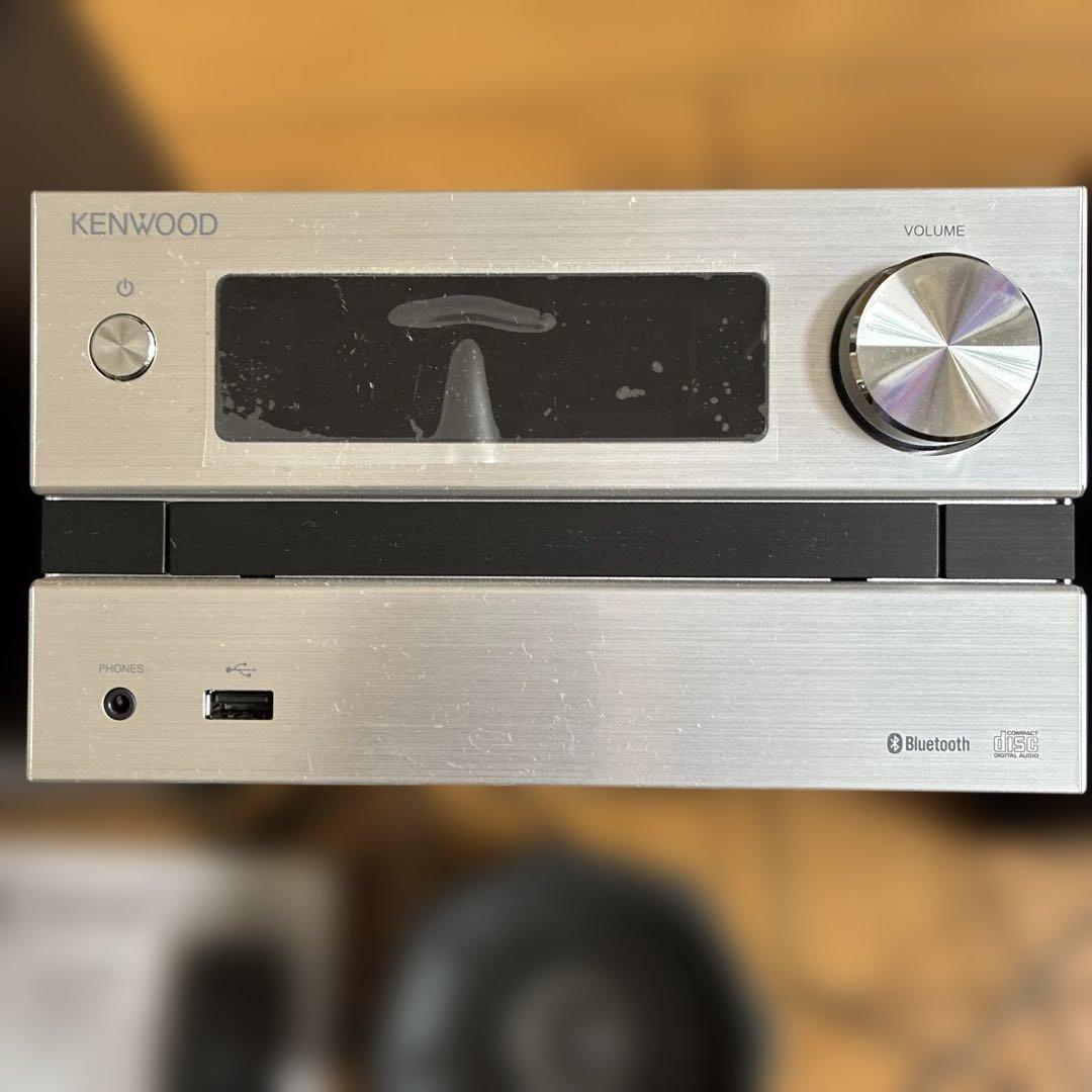 KENWOOD M-EB50 ミニコンポ別のスピーカー1個とアンテナ付き