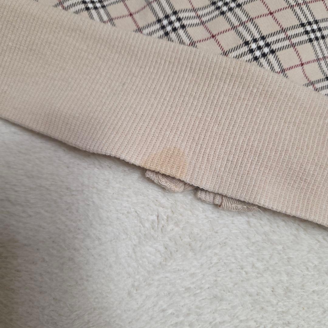 BURBERRY　BLUE LABEL ノバチェック　ジップアップパーカー　M