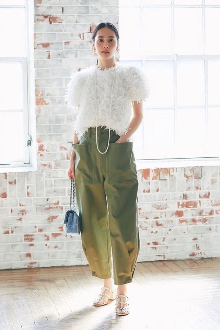 SEVEN TEN セブンテン 2WAYパラシュートパンツ (カーキ) 新品