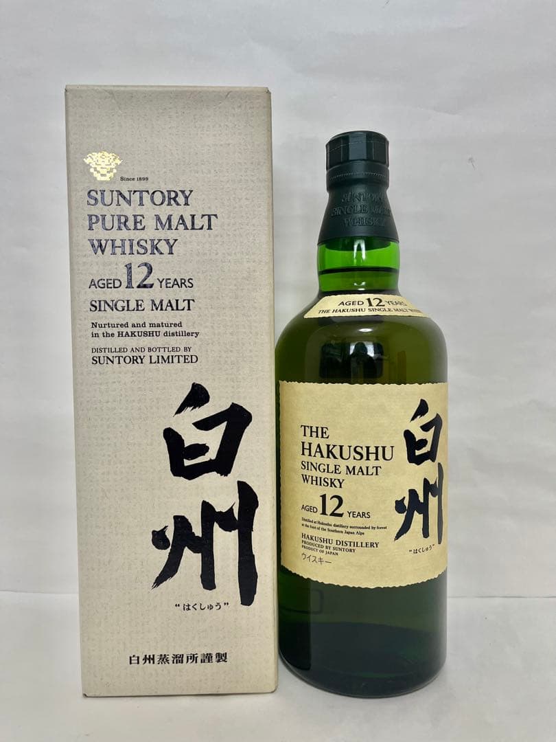 【新品】白州12年　シングルモルトウイスキー　700ml