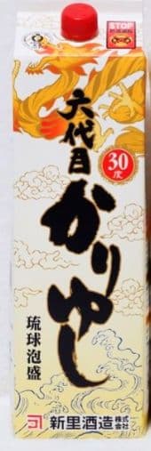 Takayuki Ueda 泡盛30度 紙パックセット1.8LX12本