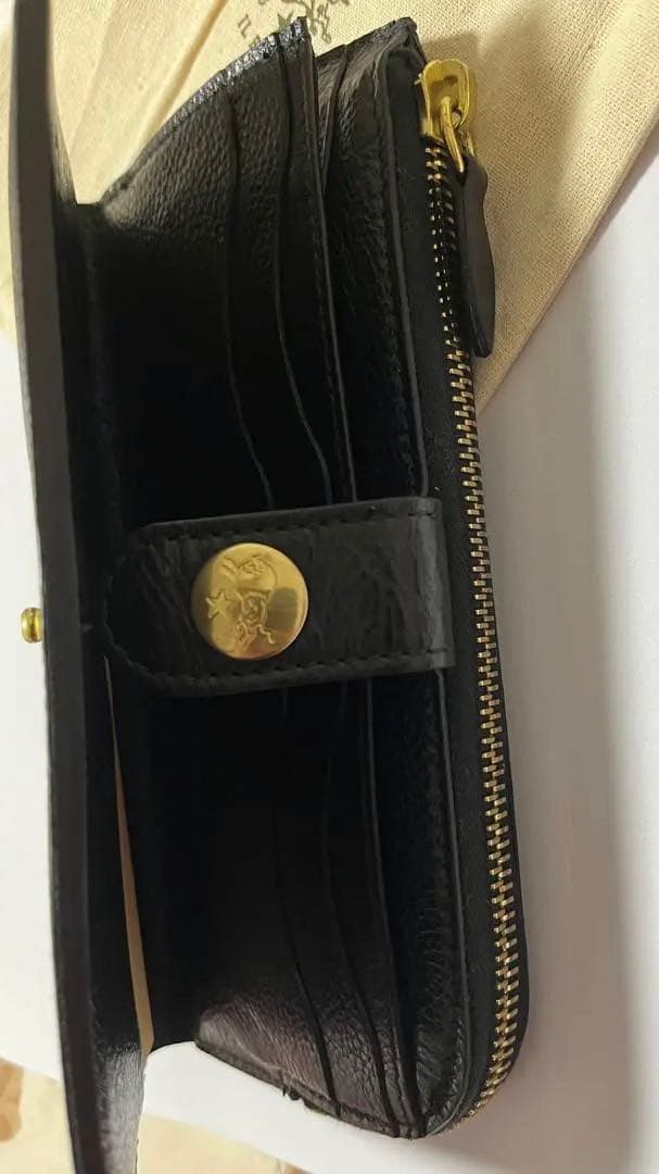 新品イルビゾンテレザー長財布ロングウォレットブラック男女兼用