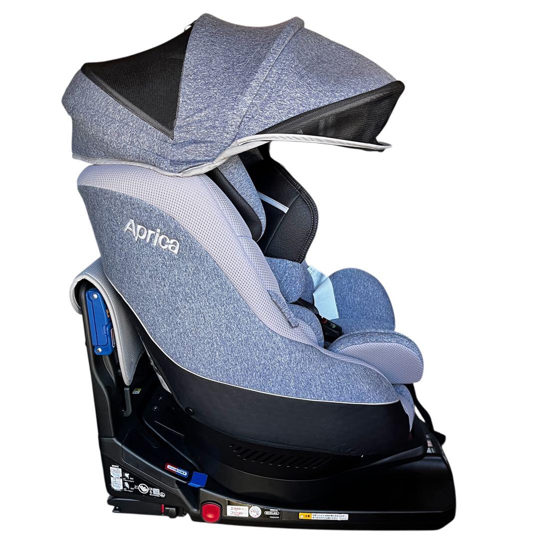 【美品】アップリカ クルリラ　ネイビー　ISOFIX対応　2016313