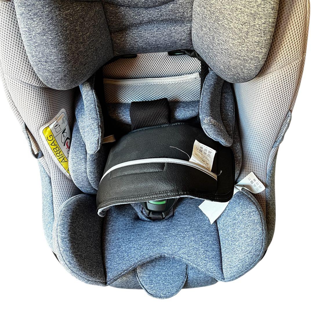 【美品】アップリカ クルリラ　ネイビー　ISOFIX対応　2016313