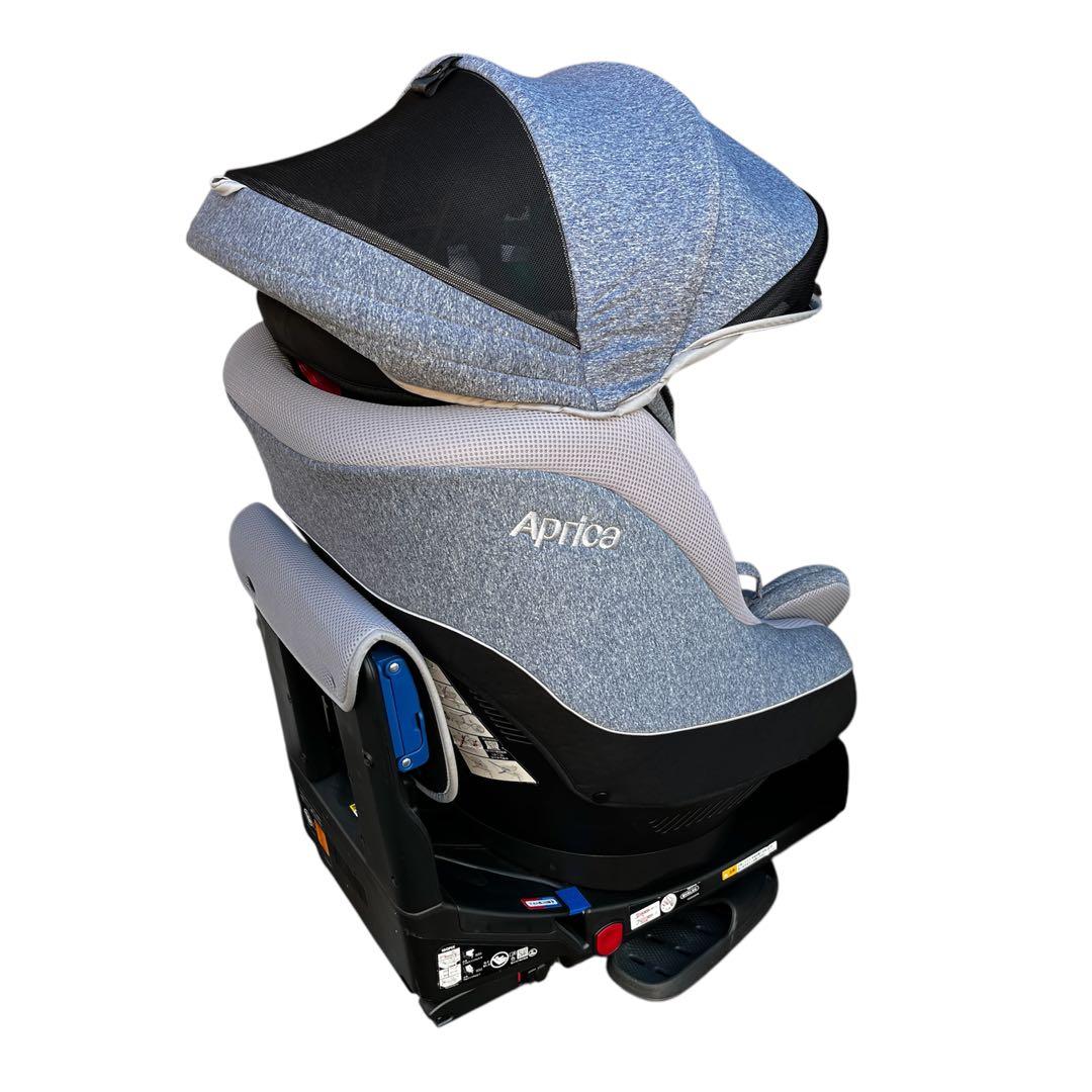 【美品】アップリカ クルリラ　ネイビー　ISOFIX対応　2016313