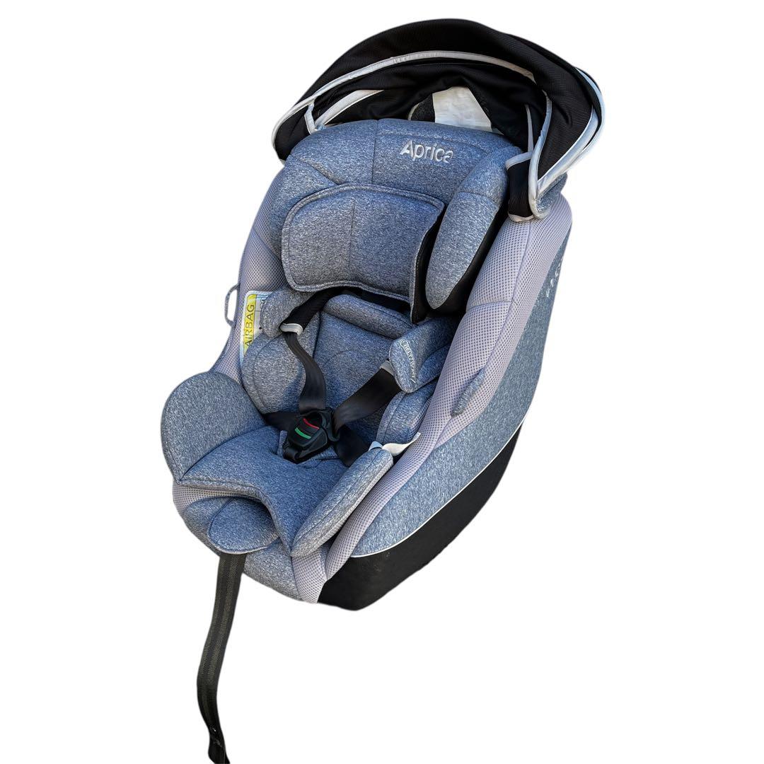 【美品】アップリカ クルリラ　ネイビー　ISOFIX対応　2016313