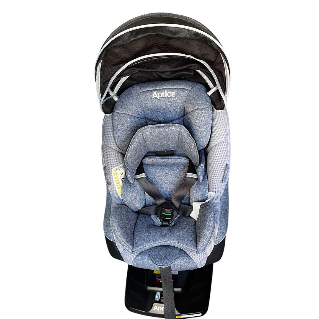 【美品】アップリカ クルリラ　ネイビー　ISOFIX対応　2016313