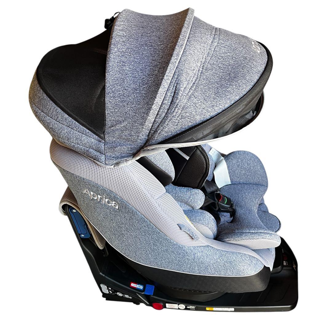 【美品】アップリカ クルリラ　ネイビー　ISOFIX対応　2016313