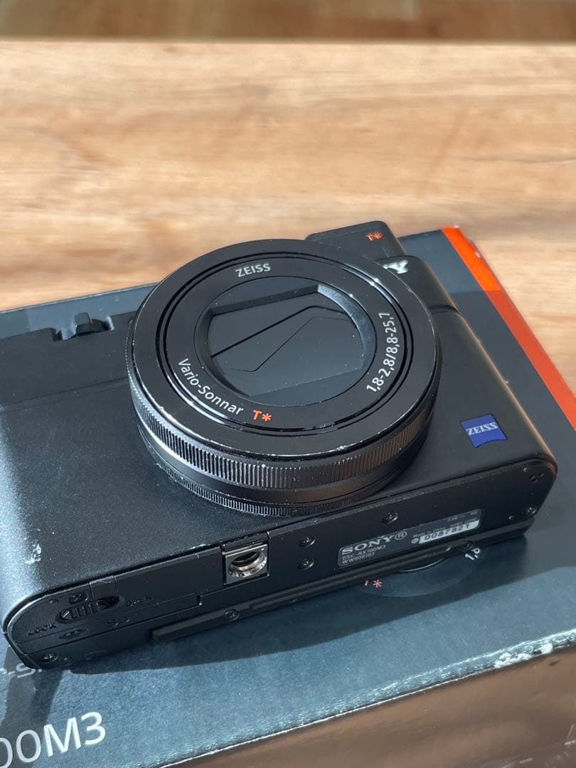 SONY RX100M3 動作確認、クリーニング済