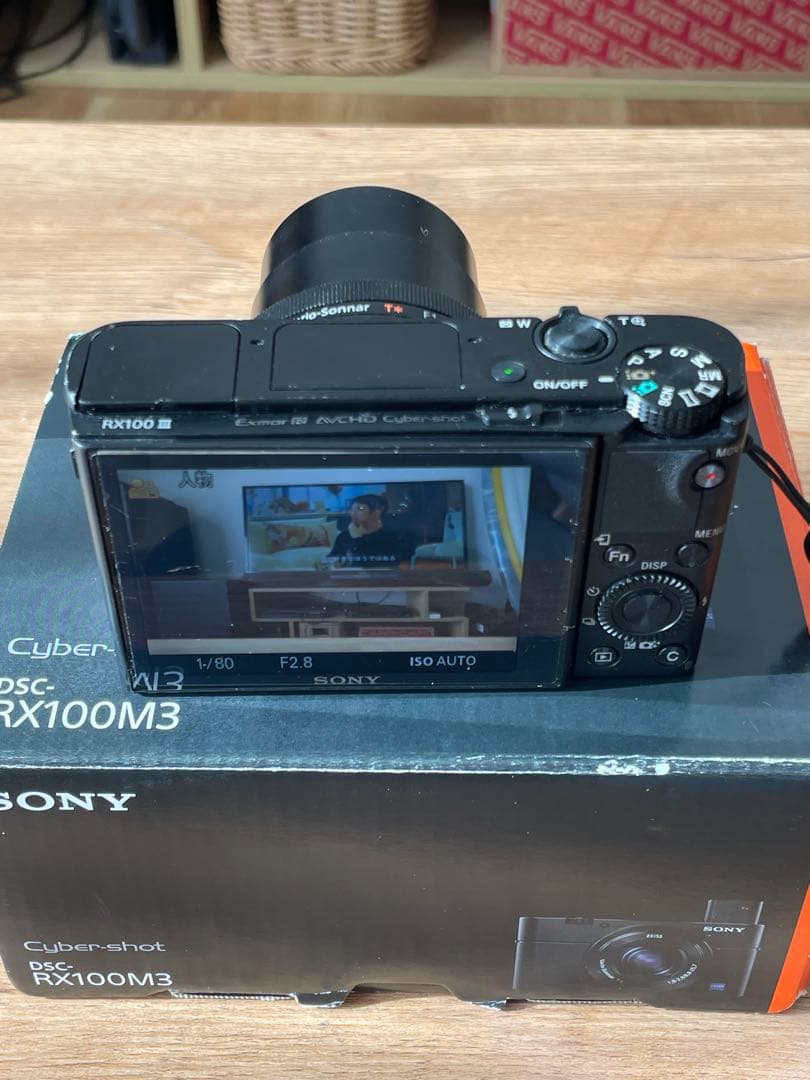 SONY RX100M3 動作確認、クリーニング済