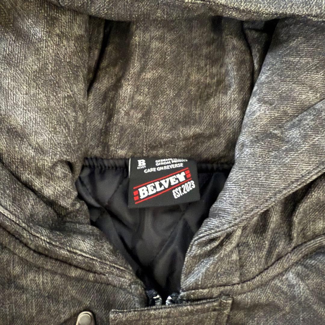 ジャケット・アウター BELVET Star-Studded Fireman Jacket