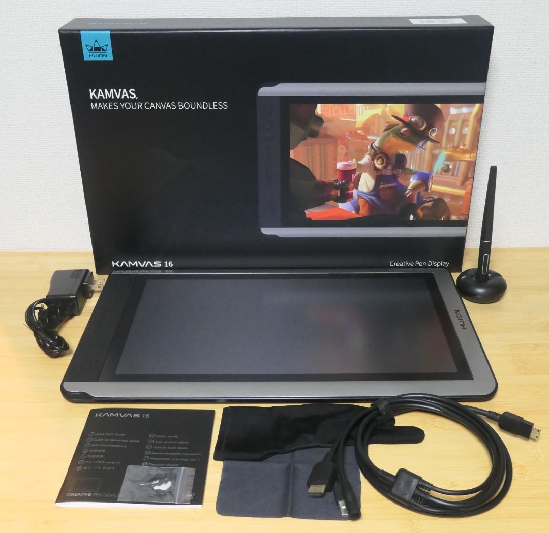 HUION 液晶タブレット KAMVAS 16 GS1561