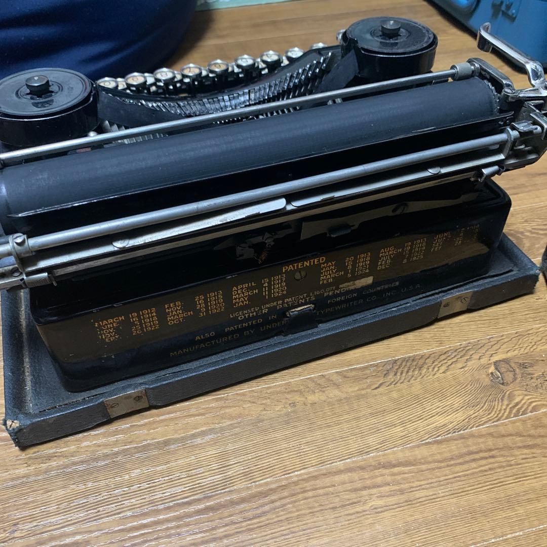 UNDERWOOD クラシックタイプライター 黒