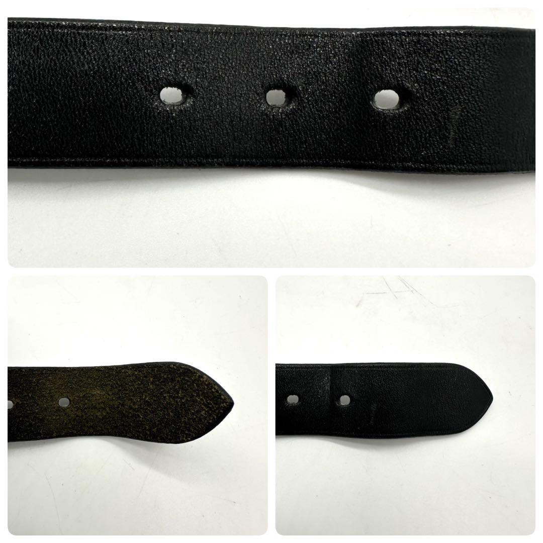 美品✨　エルメス　エトリヴィエール　レザー　ブレスレット　ブラック　ユニセックス