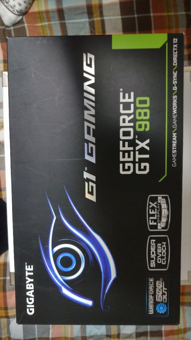グラフィックボード・グラボ・ビデオカード GTX980 GIGABYTE Geforce GV-N980G1 NVIDIA